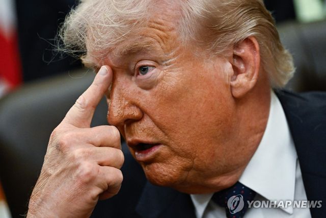 도널드 트럼프 미국 대통령