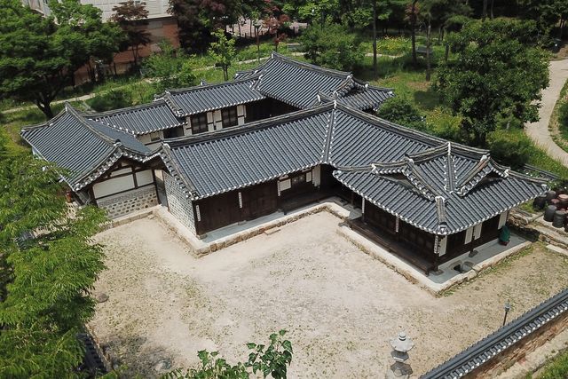 국가민속문화유산 '서울 금성당' 전경 