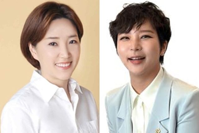 성은진 민주당 전재수 후보 공동 대변인·서지연 국민의힘 박형준 후보 공동 대변인