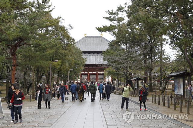 백제계 도래인 주도로 건립된 것으로 알려진 일본 동대사(도다이지)
