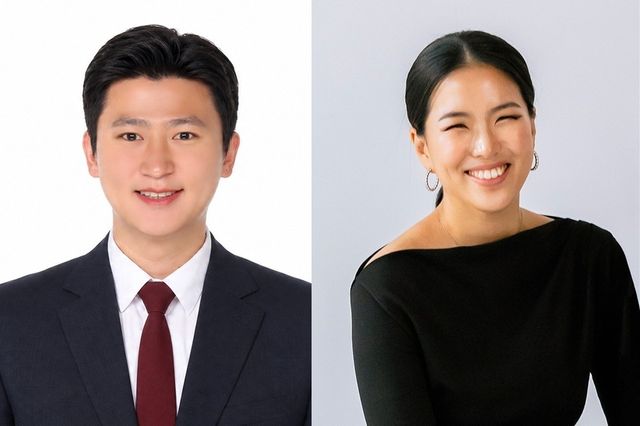 최종원 후보(왼쪽), 윤보영 후보(오른쪽)