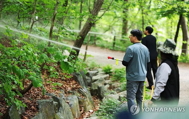 '러브버그' 대량 출몰 막아라!... 방제작업 분주