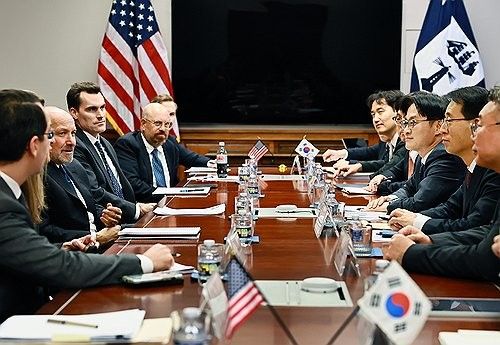 지난 1월 한미 장관급 통상 현안 협의