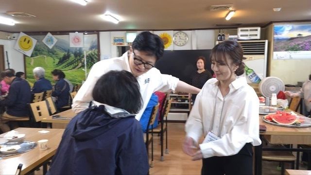 한동훈 배우자 진은정 변호사, 유세 지원 나서