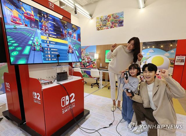 롯데월드몰에 오픈한 닌텐도 팝업스토어