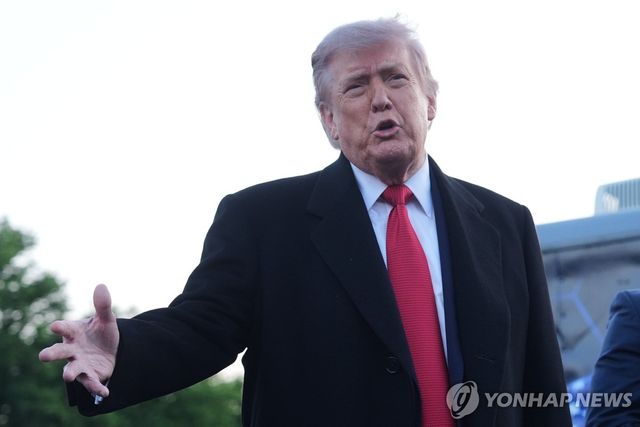 도널드 트럼프 미국 대통령