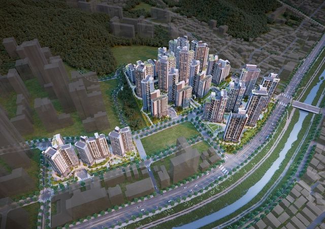 증산5 재정비촉진구역 주택재개발 정비사업 예상 조감도