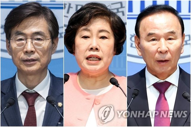 국회부의장 출마하는 국민의힘 조경태·조배숙·박덕흠 의원