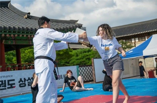 2025년 서울시 외국인 태권도 체험 프로그램