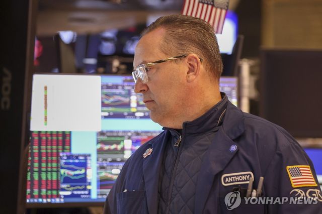 8일(현지시간) 뉴욕증권거래소(NYSE) 트레이더