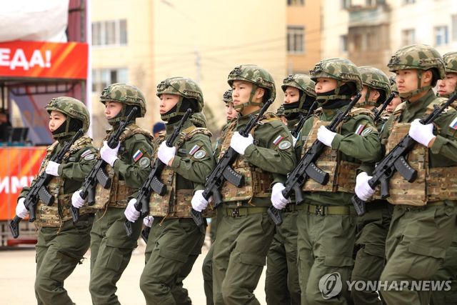 러시아 전승절 군사 퍼레이드
