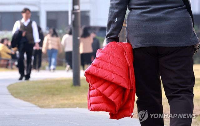 큰 일교차, 아침 겉옷은 한 손에