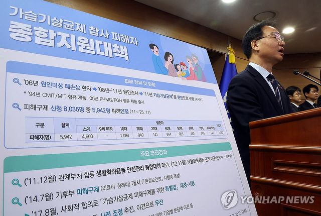 가습기살균제 참사 피해자 종합 지원대책