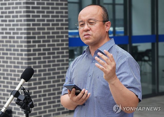 입장 밝히는 대한민국 주주운동본부