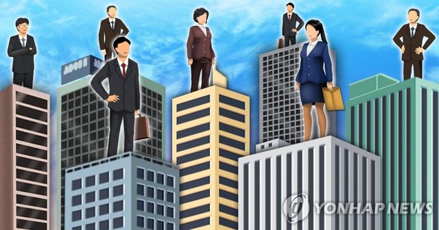 국내 500대 기업 여성임원(PG)