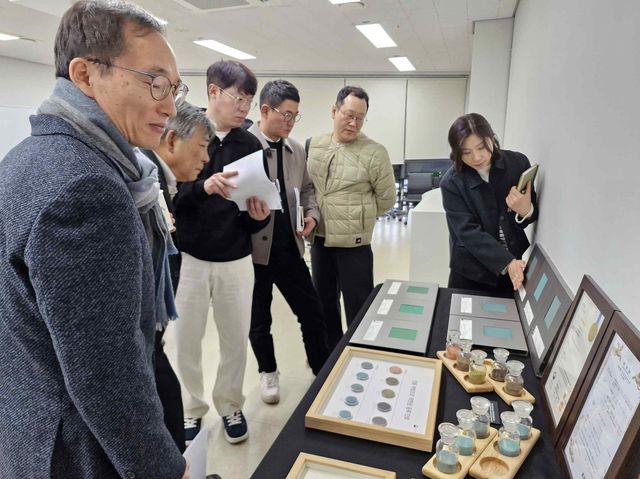 기술 이전 관련 업무 협의 모습 