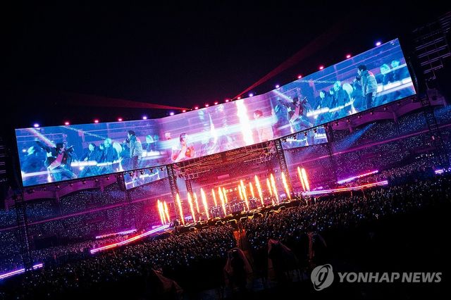지난 4월 경기 고양에서 열린 BTS 월드투어