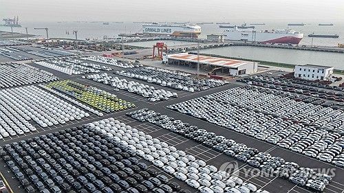 중국 전기차 수출