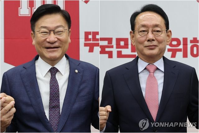 국민의힘 새 원내대표 결선투표 진행…정점식·김도읍 대결