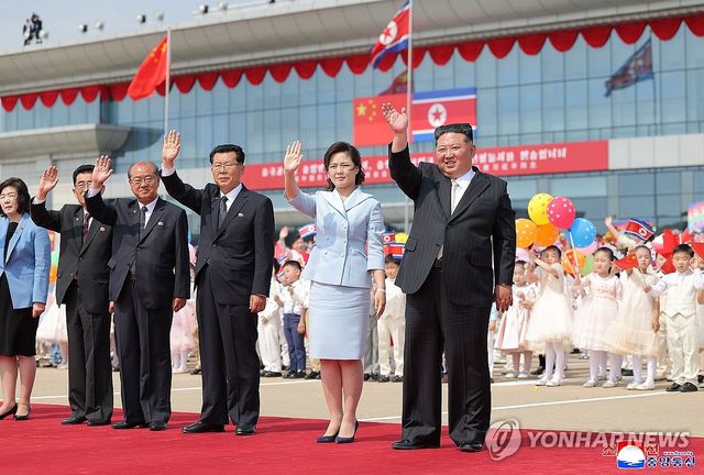 방북 일정 마치고 귀국하는 시진핑