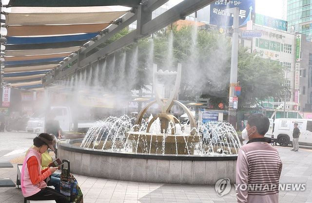 폭염 앞두고 쿨링포그 점검