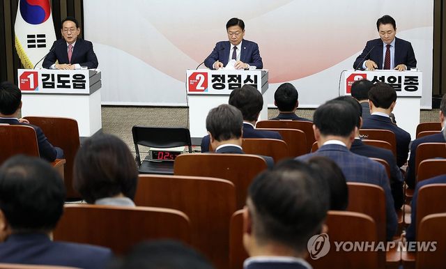 국민의힘 원내대표 선출 의원총회