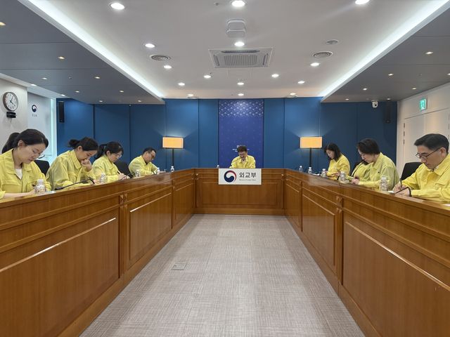 외교부, 중동 긴장 고조에 점검 회의