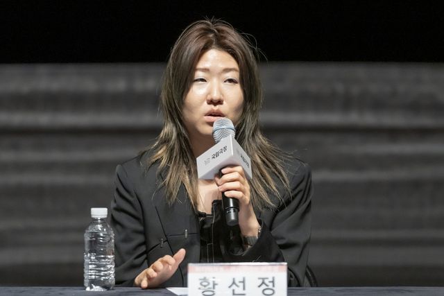 '몽유도원무'에서 미디어아트를 담당한 황선정 작가