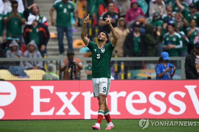 히메네스의 골 세리머니