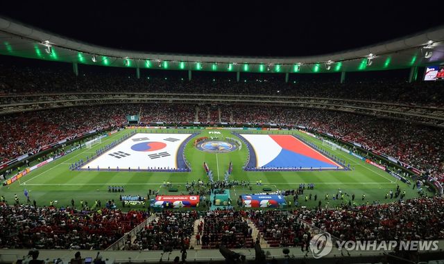 월드컵 체코전, 드디어 시작