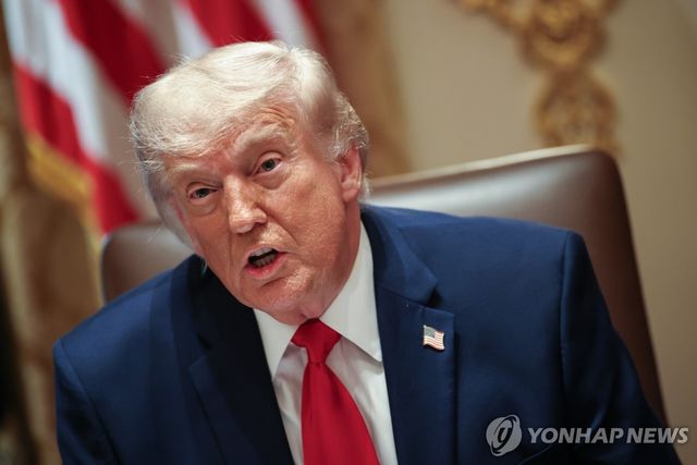 도널드 트럼프 미국 대통령