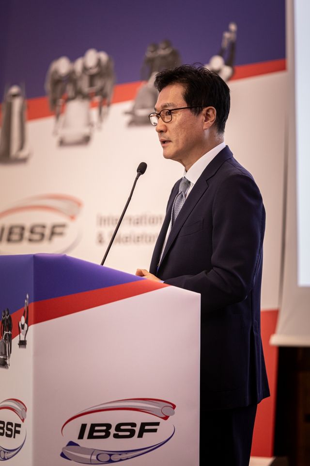 IBSF 부회장 재선된 전찬민 대한봅슬레이스켈레톤경기연맹 회장
