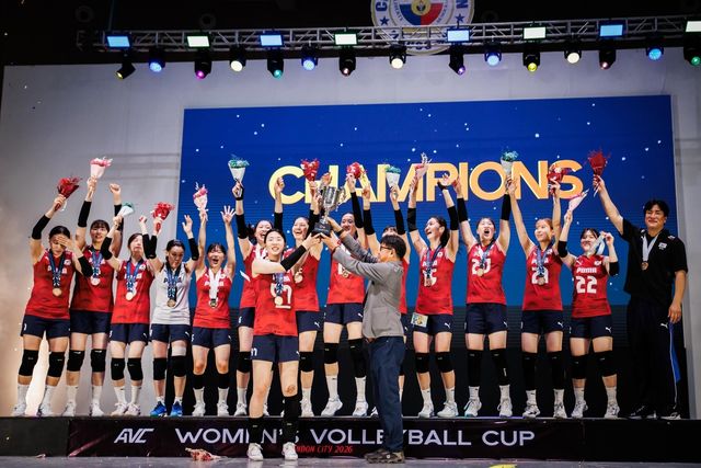 AVC컵 우승 만세
