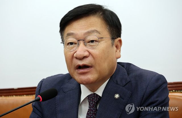 정점식 원내대표, 최고위 발언
