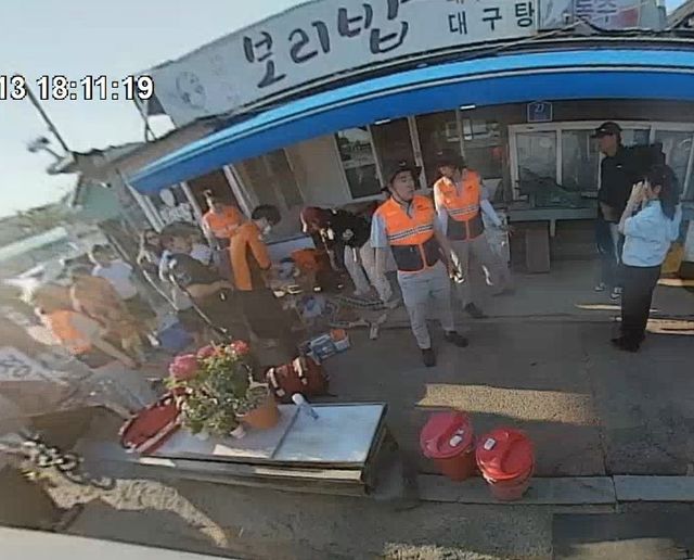울산 길거리서 쓰러진 30대 여성, 심폐소생술 끝 소생