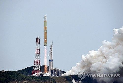 지난 12일 발사되는 H3 6호기 로켓