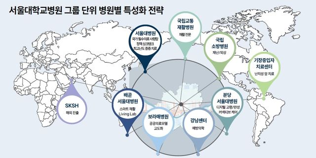 서울대병원 그룹 특성화 전략