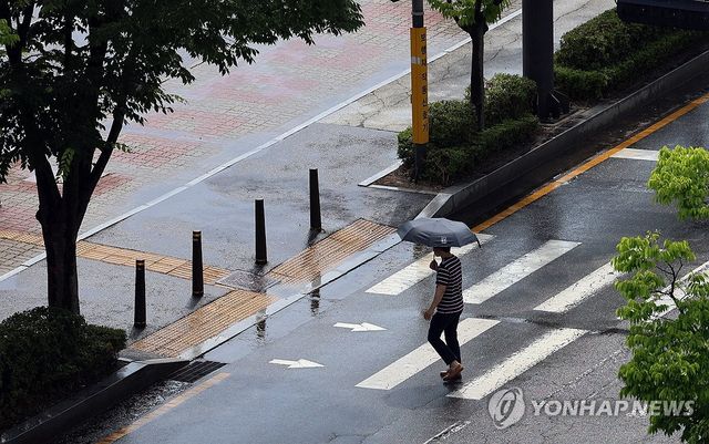 갑자기 내린 소나기