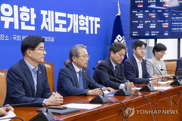 민주당 선거제도 개혁TF 2차 회의