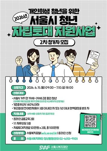 서울시 청년 자립토대 지원사업