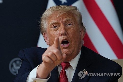 도널드 트럼프 미국 대통령
