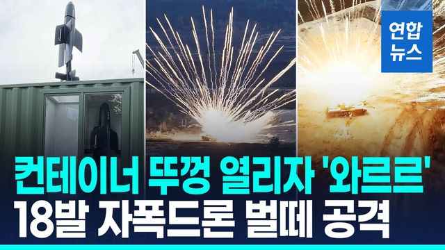 [영상] 독일 라인메탈, 컨테이너형 자폭 드론 군집 발사체계 공개 - 2