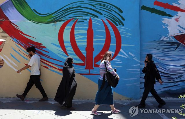 호르무즈 해협을 억지수단으로 삼는 데 성공한 것으로 평가되는 이란 [EPA=연합뉴스 자료사진. 재판매 및 DB 금지]