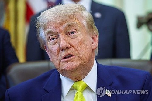도널드 트럼프 미국 대통령