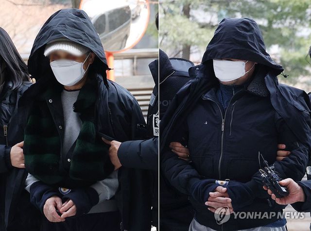 90대 노모 살해 혐의 딸과 방조 혐의 사위 구속심사