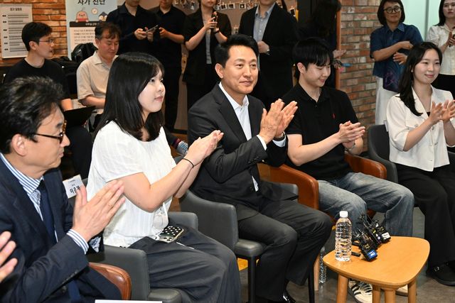 청년들 만난 오세훈 시장