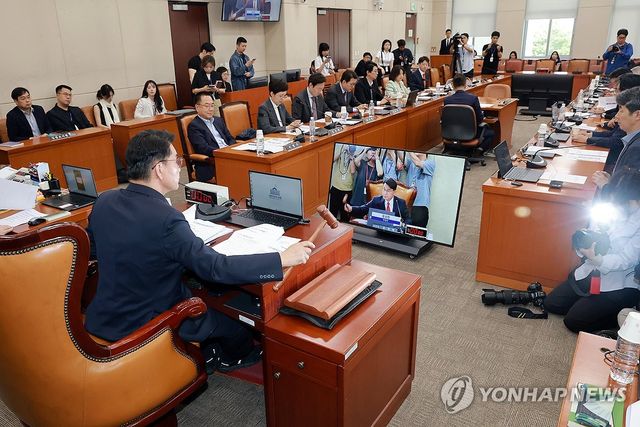 선관위 국정조사 특위 1차 전체회의