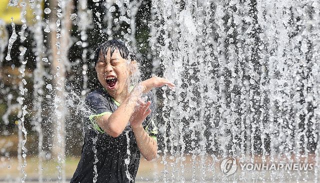 시원한 물놀이