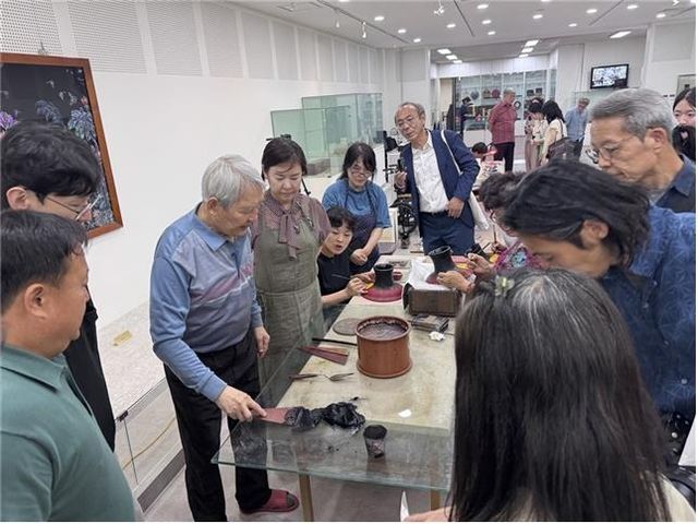 원주 옻칠 우수성 현장 확인