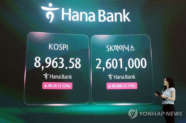코스피 상승 출발, 8,900선